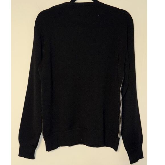 Roberto Collina Mens Houndstooth Sweater Quiet Luxury Old Money Dark Academia - Picture 4 of 8